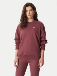 Adidas Bluza Essentials Crew Long Fleece Sweatshirt KT2279 Brązowy Regular Fit. Brązowe bluzy adidas, xs, bez wzorów, z bawełny, bez kaptura. Za 219.99 zł.