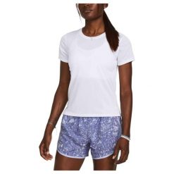 Koszulka Damska Sportowa Under Armour Launch Shortsleeve. Białe t-shirty sportowe Under Armour, xl, bez wzorów, bez ramiączek, na fitness i siłownię. Za 94.99 zł.