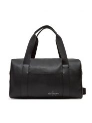 Calvin Klein Torba Mono Logo Duffle 42 LV04G3054G Czarny. Czarne torby podróżne Calvin Klein, bez wzorów, ze skóry. Za 649.99 zł.