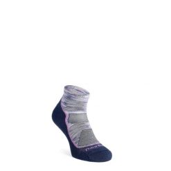 Skarpety merino damskie Darn Tough Light Hiker 1/4 Lightweight with Cushion. Fioletowe skarpetki DARN TOUGH, bez wzorów. Za 146.99 zł.