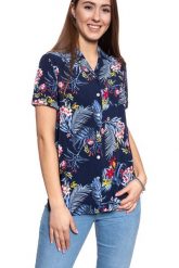KOSZULA DAMSKA MUSTANG Edda AOP Blouse 1009460 11708. Koszule Mustang, s, bez wzorów, bez kołnierzyka, bez ramiączek. W wyprzedaży za 49.99 zł.