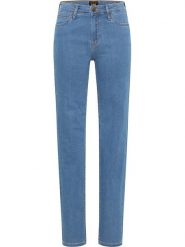 Lee Dżinsy "Marion" - Regular fit - w kolorze błękitnym rozmiar: W27/L31. Niebieskie jeansy Lee, l, z aplikacjami, z bawełny, klasyczne, z podwyższonym stanem. Za 135.49 zł.