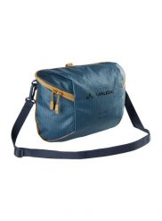 Torba na kierownicę Vaude CityBox Bike - baltic sea. Zielone torby na laptopa Vaude, bez wzorów, z materiału, na ramię. Za 325.10 zł.