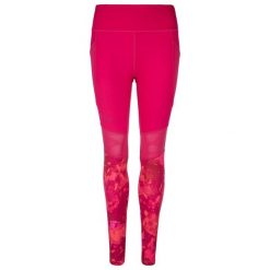 Damskie legginsy fitness Kilpi LIGANO-W. Czerwone legginsy Kilpi, bez wzorów, sportowe. Za 153.53 zł.