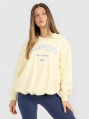 4F Bluza dresowa nierozpinana bez kaptura damska - żółta M. Żółte bluzy 4f, m, bez wzorów, z bawełny, bez ramiączek, bez kaptura. Za 149.99 zł.