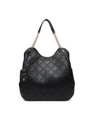 Liu Jo Torebka Ecs L Satchel AF5054 E0538 Czarny. Czarne torebki klasyczne Liu Jo, bez wzorów, ze skóry, bez dodatków. Za 759.99 zł.