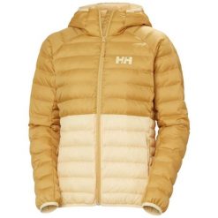Damska ocieplana kurtka z kapturem Helly Hansen Banff. Żółte kurtki Helly Hansen, l, bez wzorów, z poliesteru, z kapturem. Za 834.70 zł.