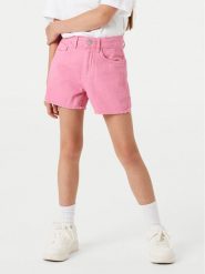 NAME IT Szorty jeansowe Rose 13239003 Różowy Mom Fit. Czerwone szorty Name it, bez wzorów, z bawełny. Za 69.99 zł.