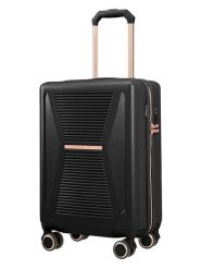 Puccini Walizka "Malibu" w kolorze czarnym - 36 x 55 x 20 cm rozmiar: onesize. Czarne walizki Puccini. Za 284.15 zł.