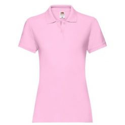 Damska Koszulka Polo Premium Plain. Czerwone t-shirty sportowe fruit of the loom, xl, bez wzorów, bez ramiączek. Za 55.99 zł.