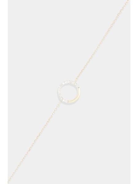 DIAMANTA Złota bransoletka "Naïri" z diamentami rozmiar: onesize. Żółte bransoletki DIAMANTA, z diamentem, złote. Za 904.99 zł.