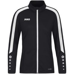 Damska bluza dresowa Jako Power. Czarne bluzy z kapturem JAKO, bez wzorów, z dresówki, z kapturem. Za 174.48 zł.