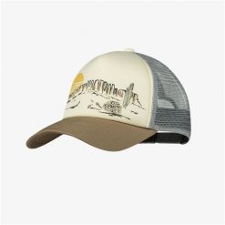 Czapka z daszkiem BUFF TRUCKER CAP LACH MULTI L/XL. Żółte czapki z daszkiem Buff, na lato, bez wzorów, z materiału, sportowe. Za 119.99 zł.