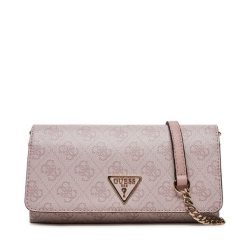 Torebka Guess. Czerwone kopertówki Guess, z aplikacjami, wizytowe, bez dodatków. Za 279.99 zł.