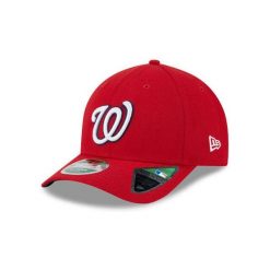 Czapka baseballowa 9forty MLB Washington Nationals PLYR REP MC OTC. Białe czapki z daszkiem New Era, bez wzorów, eleganckie. Za 174.00 zł.