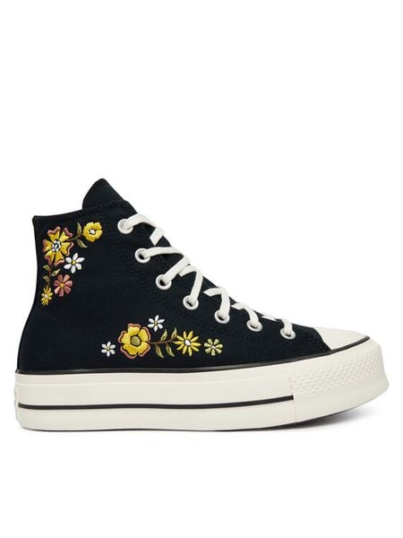 Converse Trampki Chuck 70 A16864C Czarny. Czarne trampki Converse, bez wzorów, z materiału, bez zapięcia. Za 449.99 zł.