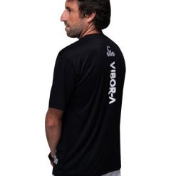T-shirt Vibor-a Kait Adult 41202. Czarne t-shirty VIBORA, s, bez wzorów, z materiału, sportowe, bez kołnierzyka, bez ramiączek. Za 164.99 zł.