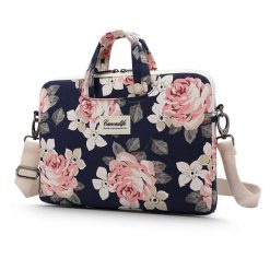 Torba Canvaslife 16'' navy rose. Czerwone torby na laptopa CANVASLIFE, bez wzorów. Za 109.90 zł.