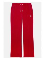 Juicy Couture Spodnie dresowe w kolorze czerwonym rozmiar: L. Czerwone spodnie sportowe Juicy Couture, bez wzorów, z dresówki. Za 173.99 zł.