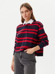 Guess Jeans Sweter W5RP50 KCPS1 Kolorowy Regular Fit. Swetry Guess Jeans, xs, z aplikacjami, z bawełny, bez ramiączek. Za 169.99 zł.