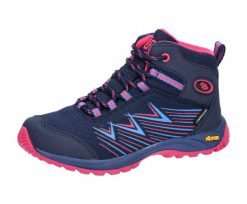 Buty trapery Brutting CHESNA HIGH WYSOKIE WODOODPORNE. Niebieskie buty trekkingowe BRÜTTING, bez wzorów, z materiału, eleganckie, przed kolano, bez obcasa, bez zapięcia. Za 138.00 zł.