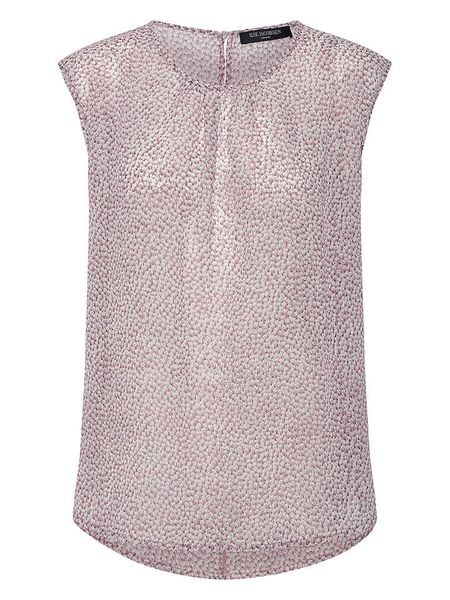 Ilse Jacobsen Bluzka w kolorze szaroróżowym rozmiar: 40. Różowe bluzki Ilse Jacobsen, bez wzorów, bez kołnierzyka, bez ramiączek. Za 70.08 zł.
