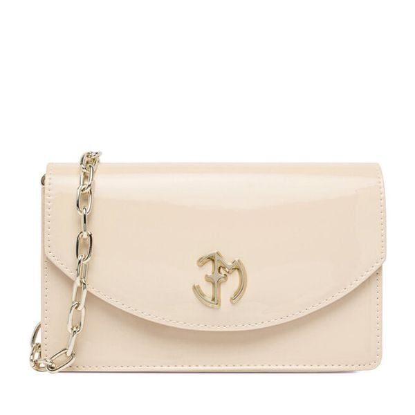 Torebka Eva Minge. Białe kopertówki Eva Minge, bez wzorów, bez dodatków. Za 199.99 zł.