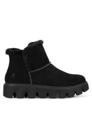 Rieker Revolution Lifestyle Śniegowce W2071-00 Czarny. Czarne śniegowce Rieker Revolution Lifestyle, bez wzorów, ze skóry, bez zapięcia. Za 383.00 zł.