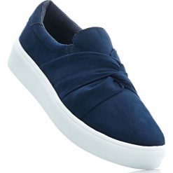 Sneakersy bonprix ciemnoniebieski. Buty sportowe lifestyle marki bonprix. Za 99.99 zł.