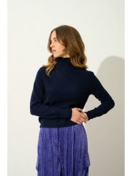 AUTHENTIC CASHMERE Kaszmirowy sweter "Eileen" w kolorze granatowym rozmiar: S. Niebieskie swetry AUTHENTIC CASHMERE, s, bez wzorów, z kaszmiru, bez ramiączek. Za 344.21 zł.