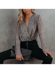 Milan Kiss Bluzka w kolorze szarym rozmiar: M. Szare bluzki Milan Kiss, m, bez wzorów, bez kołnierzyka, bez ramiączek. Za 126.99 zł.