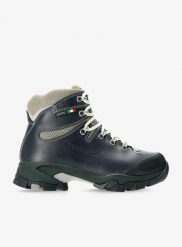 Buty trekkingowe damskie Zamberlan Vioz Lux GTX RR. Niebieskie trekkingi Zamberlan, bez wzorów, z gore-texu, bez zapięcia, trekkingowe, gore-tex. Za 808.49 zł.