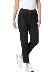 Heine Dżinsy - Regular fit - w kolorze antracytowym rozmiar: 42. Czarne jeansy Heine, bez wzorów. Za 60.99 zł.