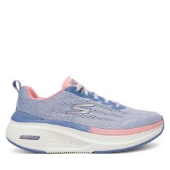 Buty do biegania Skechers. Niebieskie buty do biegania Skechers, bez wzorów, bez zapięcia, do biegania. Za 299.99 zł.