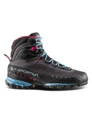 LA SPORTIVA Buty turystyczne "TXS GTX" w kolorze antracytowym rozmiar: 37,5. Czarne trekkingi La Sportiva, bez wzorów, z gore-texu, bez zapięcia, outdoorowe, gore-tex. Za 591.60 zł.