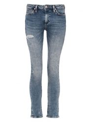True Religion Dżinsy "Cora" - Skinny fit - w kolorze niebieskim rozmiar: W28. Niebieskie jeansy True Religion, z aplikacjami, klasyczne. Za 210.81 zł.