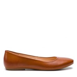 Baleriny Baldaccini. Brązowe baleriny Baldaccini, bez wzorów, bez obcasa, bez zapięcia. Za 179.99 zł.