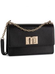 Furla Torebka 1927 1064436 B BAFK ARE Czarny. Czarne kopertówki Furla, bez wzorów, ze skóry, wizytowe, bez dodatków. Za 1,219.00 zł.