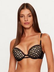 Chantelle X Biustonosz z fiszbiną Metallx C02G20 Czarny. Czarne biustonosze Chantelle X, bez wzorów, z syntetyku. Za 379.99 zł.