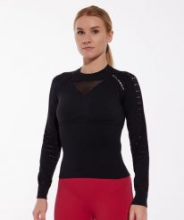 Bluza damska treningowa z długim rękawem Brubeck GYM. Czerwone bluzy z kapturem Brubeck, xl, bez wzorów, z dzianiny, bez kaptura, do biegania. Za 139.99 zł.