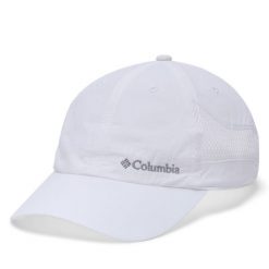 Czapka z daszkiem Columbia. Białe czapki z daszkiem Columbia, bez wzorów. Za 79.99 zł.