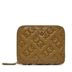 Portfel PINKO. Brązowe portfele Pinko, bez wzorów. Za 539.99 zł.