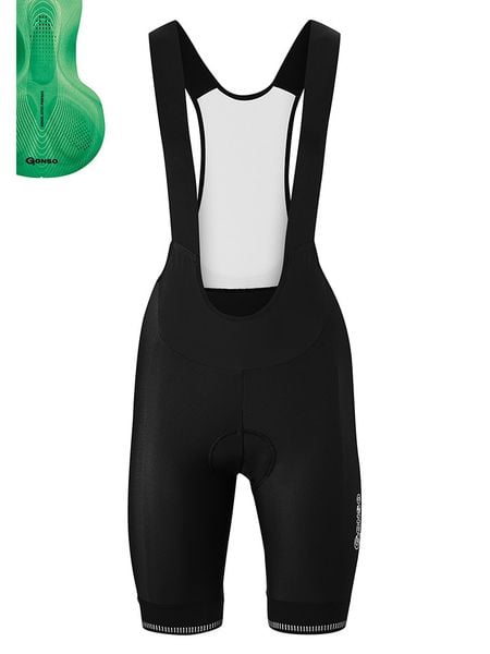 Gonso Bermudy kolarskie w kolorze czarnym rozmiar: 36. Czarne spodnie dresowe Gonso, bez wzorów, z materiału. Za 229.46 zł.