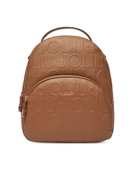Liu Jo Plecak Ecs M Backpack AF5157 E0538 Brązowy. Brązowe plecaki Liu Jo, bez wzorów, ze skóry, bez dodatków. Za 629.99 zł.