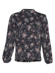 MOSS COPENHAGEN Bluzka "Ovidia" ze wzorem rozmiar: XS. Zielone bluzki Moss Copenhagen, xs, bez wzorów, bez kołnierzyka, bez ramiączek. Za 57.06 zł.