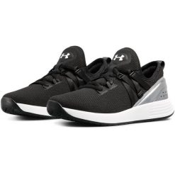 Buty treningowe damskie Under Armour Breathe Traine. Czarne buty treningowe Under Armour, bez wzorów, bez zapięcia, na fitness i siłownię. Za 349.00 zł.