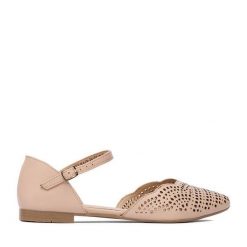 Baleriny Lasocki. Brązowe baleriny Lasocki, bez wzorów, bez obcasa, bez zapięcia. Za 169.99 zł.