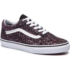 Tenisówki VANS - Old Skool VN0A38HBVIQ1 (Glitter Stars) Black/Tru. Fioletowe trampki Vans, z aplikacjami, z gumy, sportowe, bez zapięcia, vans old skool. W wyprzedaży za 179.00 zł.