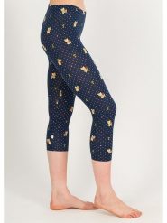 Blutsgeschwister Legginsy "Laune Legs" w kolorze granatowym rozmiar: S. Niebieskie legginsy Blutsgeschwister, bez wzorów, z bawełny. Za 69.91 zł.