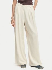 ONLY Spodnie materiałowe Lemmia 15370398 Beżowy Regular Fit. Brązowe spodnie materiałowe ONLY, bez wzorów, z materiału. Za 169.99 zł.